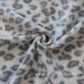 Printed fabric leopard designs brushedfabric